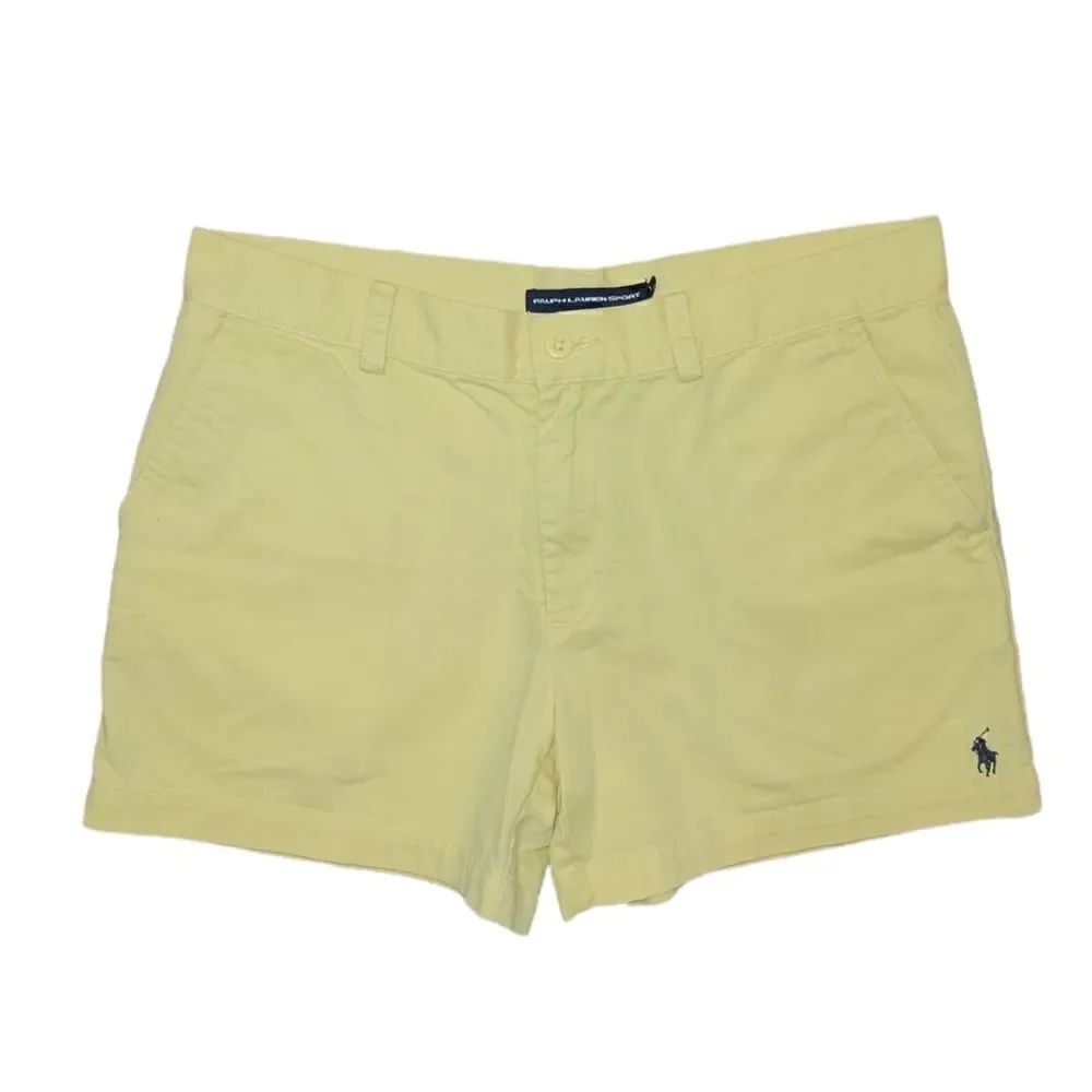 Ralph Lauren Sport Yellow Khaki 4.5" Inseam Shorts 8